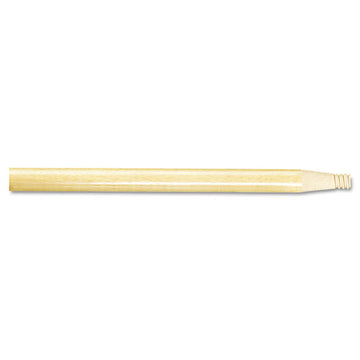 Boardwalk® Threaded End Broom Handle, 15-16" X 60", Natural Wood freeshipping - TVN Wholesale